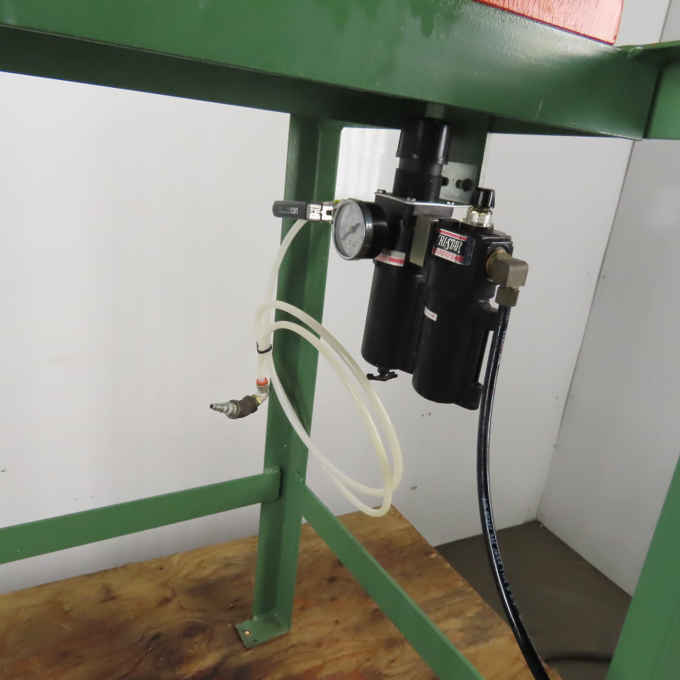 1-1/2" Stroke Pneumatic Air Powered 2 Post Toggle/Punch Press Foot Trip