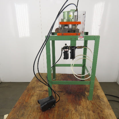 1-1/2" Stroke Pneumatic Air Powered 2 Post Toggle/Punch Press Foot Trip