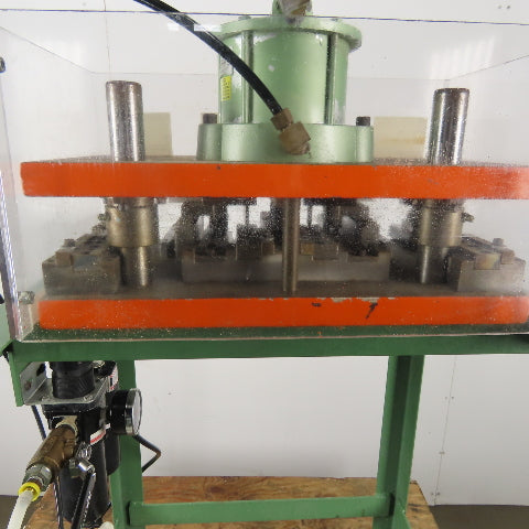 1-1/2" Stroke Pneumatic Air Powered 2 Post Toggle/Punch Press Foot Trip