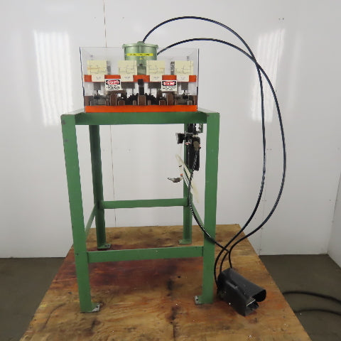 1-1/2" Stroke Pneumatic Air Powered 2 Post Toggle/Punch Press Foot Trip