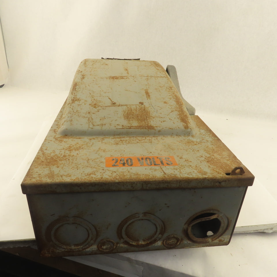 Gould F354 Vacu-Break 600VAC 250VDC 3Ph 150Hp MAX Fusible Disconnect Switch