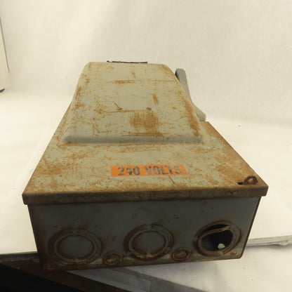 Gould F354 Vacu-Break 600VAC 250VDC 3Ph 150Hp MAX Fusible Disconnect Switch