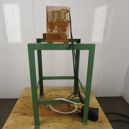 1-1/2" Stroke Pneumatic Air Powered 2 Post Toggle/Punch Press Foot Trip