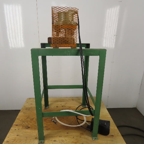 1-1/2" Stroke Pneumatic Air Powered 2 Post Toggle/Punch Press Foot Trip
