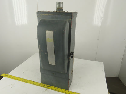ITE NFR324 200A 240AC 60Hp MAX Non-Fused Safety Disconnect 3R Outdoor Enclosure