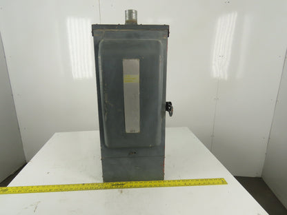 ITE NFR324 200A 240AC 60Hp MAX Non-Fused Safety Disconnect 3R Outdoor Enclosure