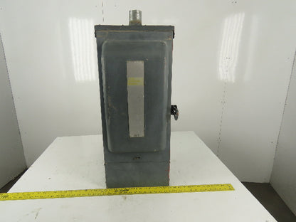 ITE NFR324 200A 240AC 60Hp MAX Non-Fused Safety Disconnect 3R Outdoor Enclosure