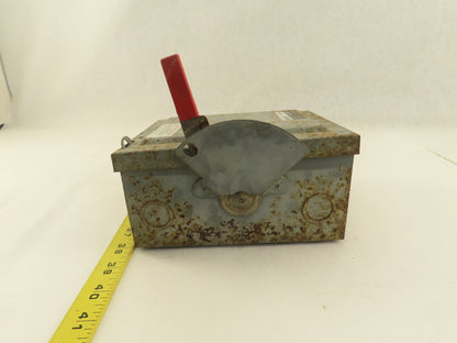 Cutler Hammer DG321NGB 30A 240V Fused Safety Disconnect Switch