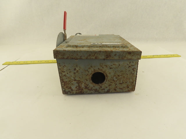 Cutler Hammer DG321NGB 30A 240V Fused Safety Disconnect Switch