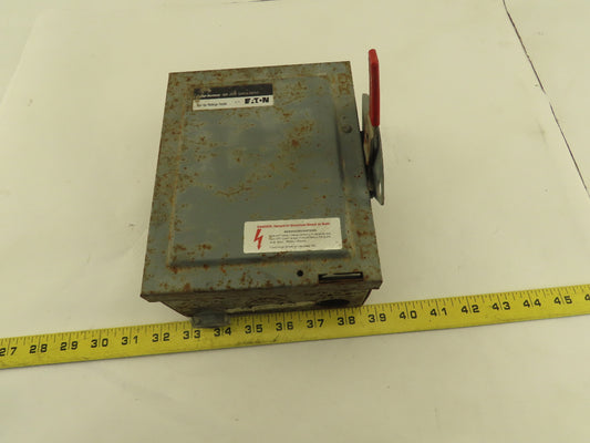 Cutler Hammer DG321NGB 30A 240V Fused Safety Disconnect Switch