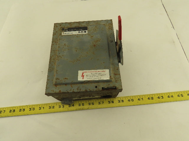 Cutler Hammer DG321NGB 30A 240V Fused Safety Disconnect Switch