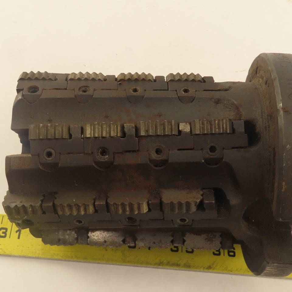 Valenite SRNS-375 3-3/4" OD End Mill Indexing Insert Tool Holder 32 Bit