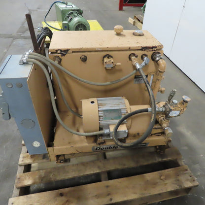 Circuit Master Double A 30 Gallon Hydraulic Power Unit 5HP 208-230/460V 3PH