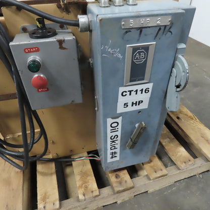 Circuit Master Double A 30 Gallon Hydraulic Power Unit 5HP 208-230/460V 3PH