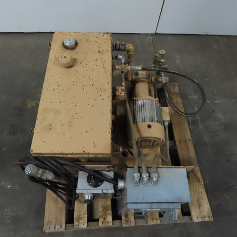Circuit Master Double A 30 Gallon Hydraulic Power Unit 5HP 208-230/460V 3PH