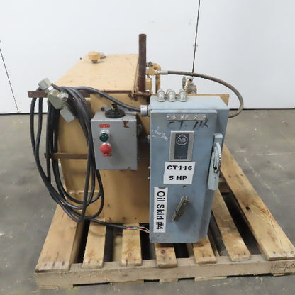 Circuit Master Double A 30 Gallon Hydraulic Power Unit 5HP 208-230/460V 3PH