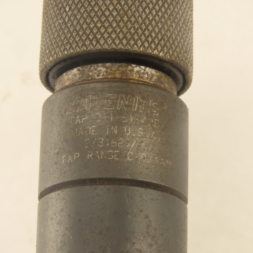 Valenite TAP311-51-40BT BT40 Quick Change Tap Holder 0-9/16"