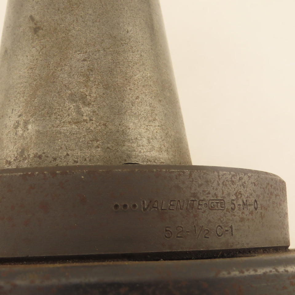 Valenite 52-1/2-C-1 CAT 50 Face Mill Tool Holder W/ 8" OD 12 Edge Cutter