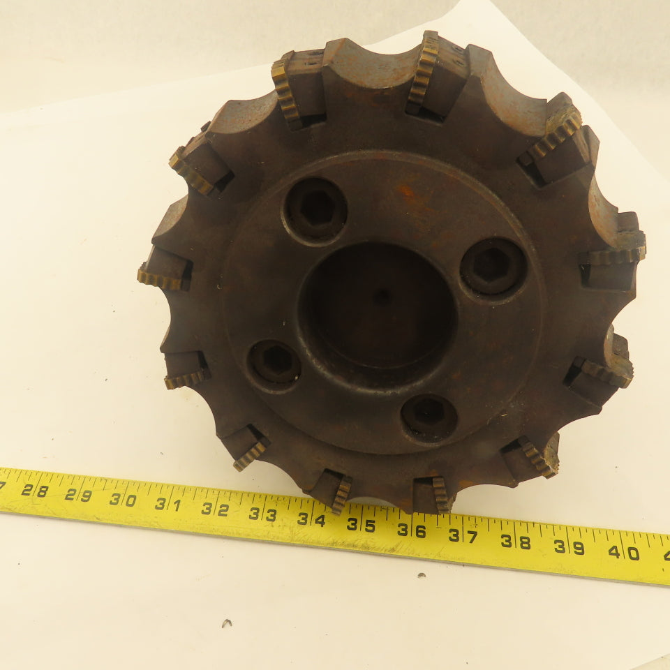 Valenite 52-1/2-C-1 CAT 50 Face Mill Tool Holder W/ 8" OD 12 Edge Cutter