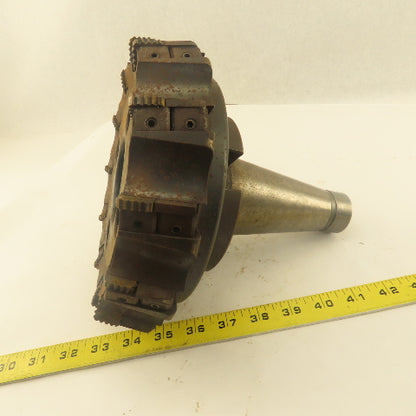 Valenite 52-1/2-C-1 CAT 50 Face Mill Tool Holder W/ 8" OD 12 Edge Cutter