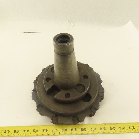 Valenite 52-1/2-C-1 CAT 50 Face Mill Tool Holder W/ 8" OD 12 Edge Cutter