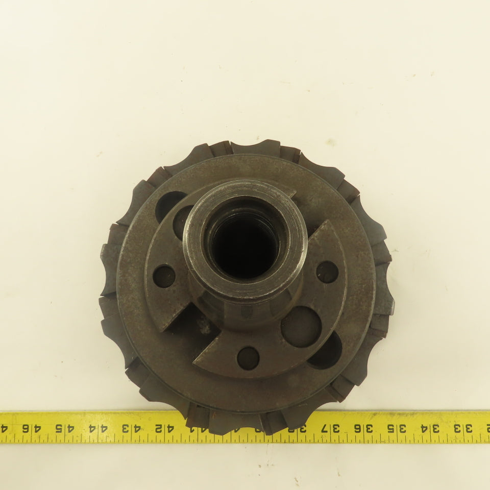 Valenite 52-1/2-C-1 CAT 50 Face Mill Tool Holder W/ 8" OD 12 Edge Cutter