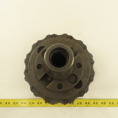 Valenite 52-1/2-C-1 CAT 50 Face Mill Tool Holder W/ 8" OD 12 Edge Cutter