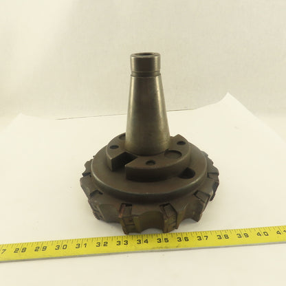 Valenite 52-1/2-C-1 CAT 50 Face Mill Tool Holder W/ 8" OD 12 Edge Cutter