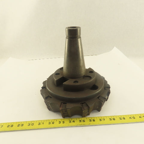 Valenite 52-1/2-C-1 CAT 50 Face Mill Tool Holder W/ 8" OD 12 Edge Cutter