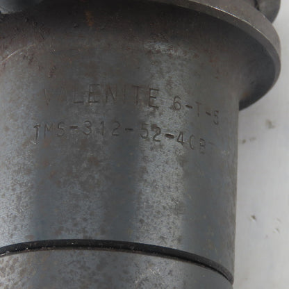 Valenite TMS-312-52-40BT BT40 Taper Quick Change Collet Chuck 6" Projection