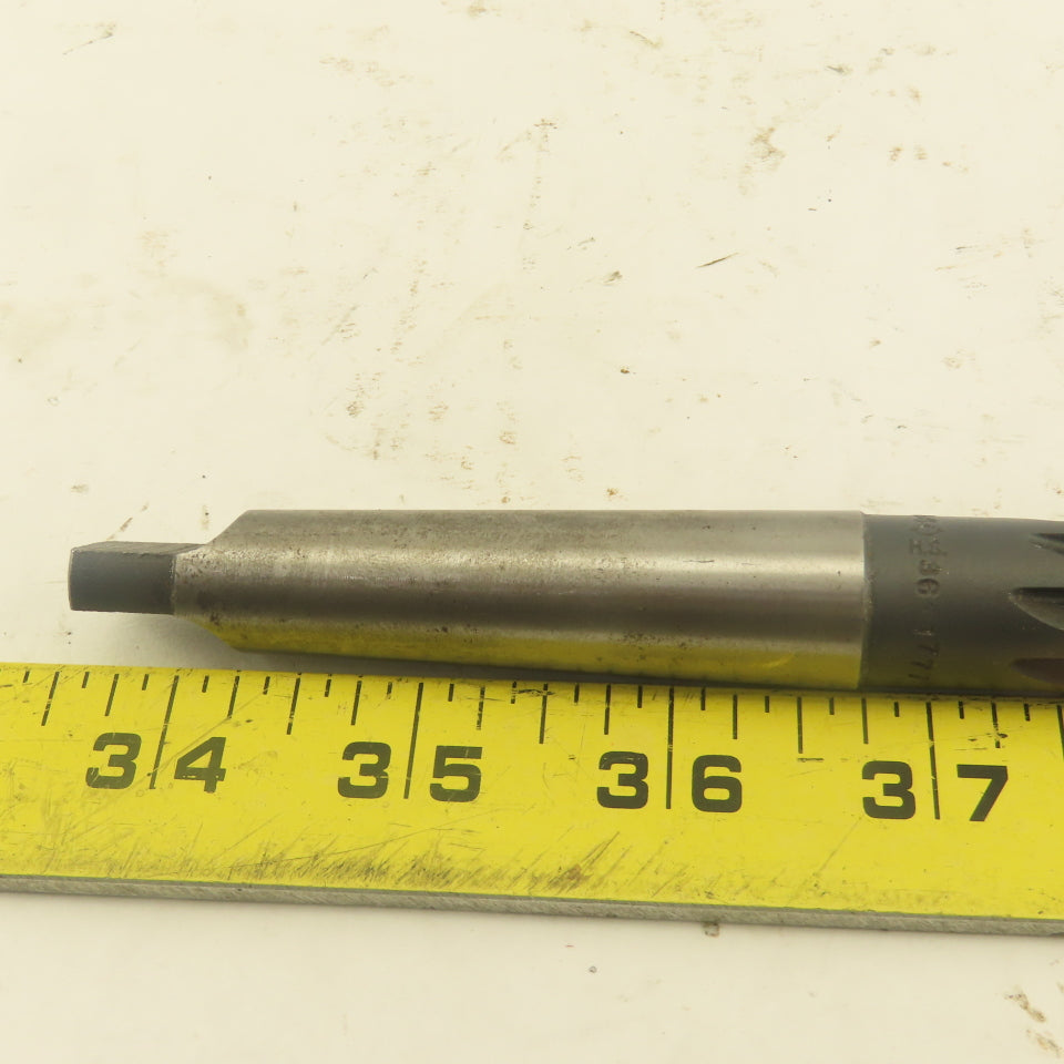 .7434 Reamer Morse Taper MT2 Straight 8 Flute 5-1/2" Flute Length