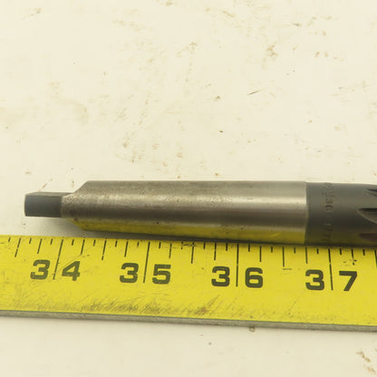 .7434 Reamer Morse Taper MT2 Straight 8 Flute 5-1/2" Flute Length