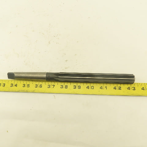 .7434 Reamer Morse Taper MT2 Straight 8 Flute 5-1/2" Flute Length