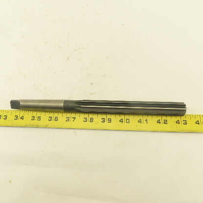.7434 Reamer Morse Taper MT2 Straight 8 Flute 5-1/2" Flute Length