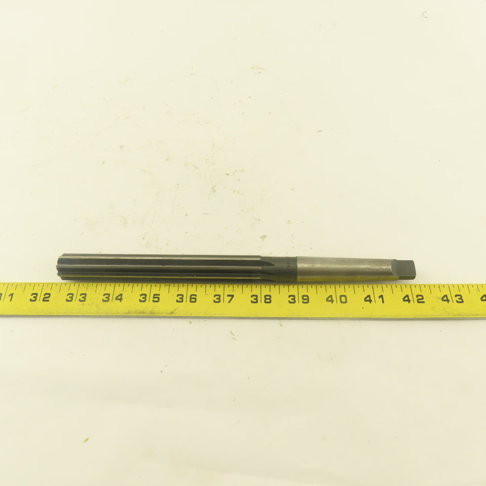 .7434 Reamer Morse Taper MT2 Straight 8 Flute 5-1/2" Flute Length