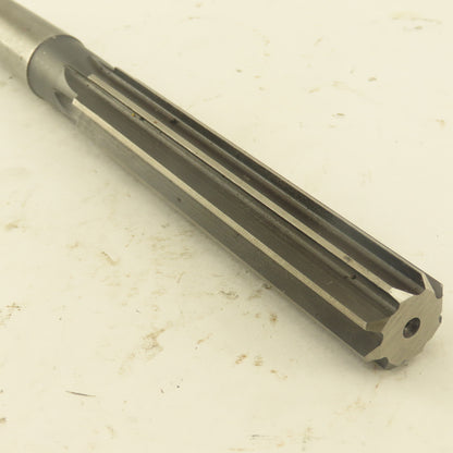 .7536 Reamer Morse Taper MT2 Straight 8 Flute 4" Flute Length