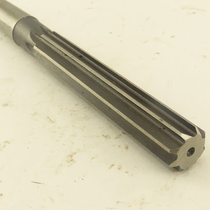 .7536 Reamer Morse Taper MT2 Straight 8 Flute 4" Flute Length