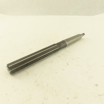 .7536 Reamer Morse Taper MT2 Straight 8 Flute 4" Flute Length