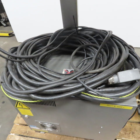 Fanuc A520i 4 Axis Robot Arm W/R-J3 System Controller 480V 3Ph Power Supply