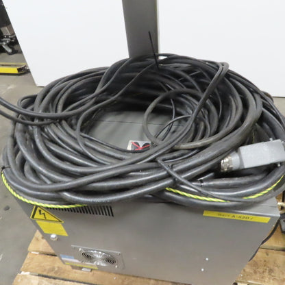 Fanuc A520i 4 Axis Robot Arm W/R-J3 System Controller 480V 3Ph Power Supply