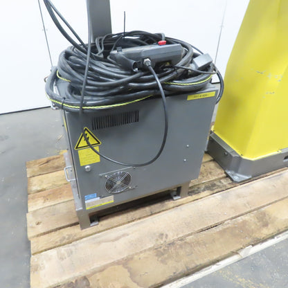 Fanuc A520i 4 Axis Robot Arm W/R-J3 System Controller 480V 3Ph Power Supply