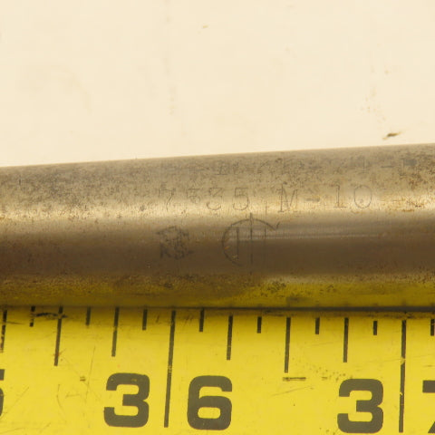 Chicago .7535 Reamer Straight 8 Flute Morse Taper MT2 Shank 5-1/2" Flute Length