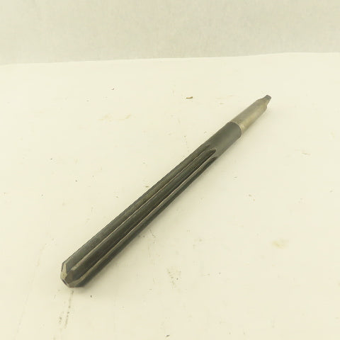 Chicago .7535 Reamer Straight 8 Flute Morse Taper MT2 Shank 5-1/2" Flute Length