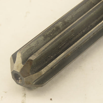 Chicago .7535 Reamer Straight 8 Flute Morse Taper MT2 Shank 5-1/2" Flute Length