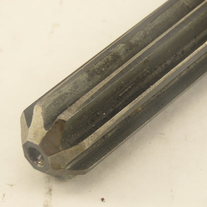 Chicago .7535 Reamer Straight 8 Flute Morse Taper MT2 Shank 5-1/2" Flute Length
