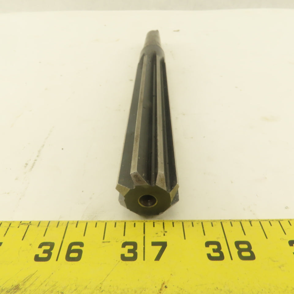 .8693 Reamer Straight 8 Flute Morse Taper MT2 Shank 5-1/2" Flute Length