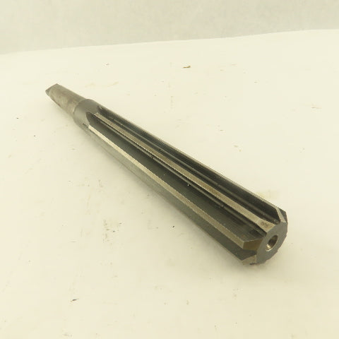 .8693 Reamer Straight 8 Flute Morse Taper MT2 Shank 5-1/2" Flute Length