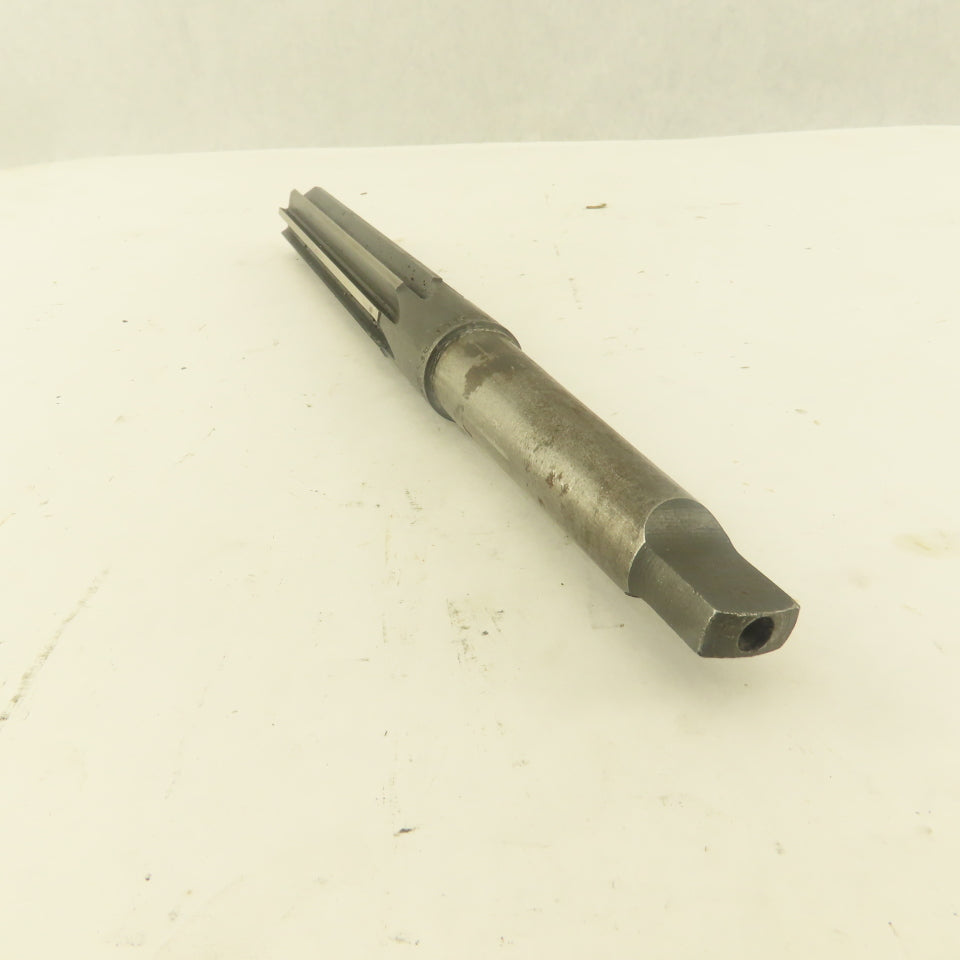 .8693 Reamer Straight 8 Flute Morse Taper MT2 Shank 5-1/2" Flute Length