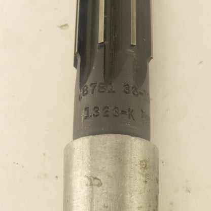 National .8781 Reamer Straight 8 Flute Morse Taper MT3 Shank 5" Flute Length