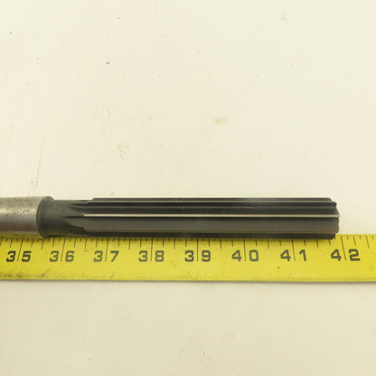 National .8781 Reamer Straight 8 Flute Morse Taper MT3 Shank 5" Flute Length